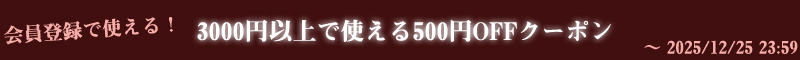 500円OFFキャンペーン