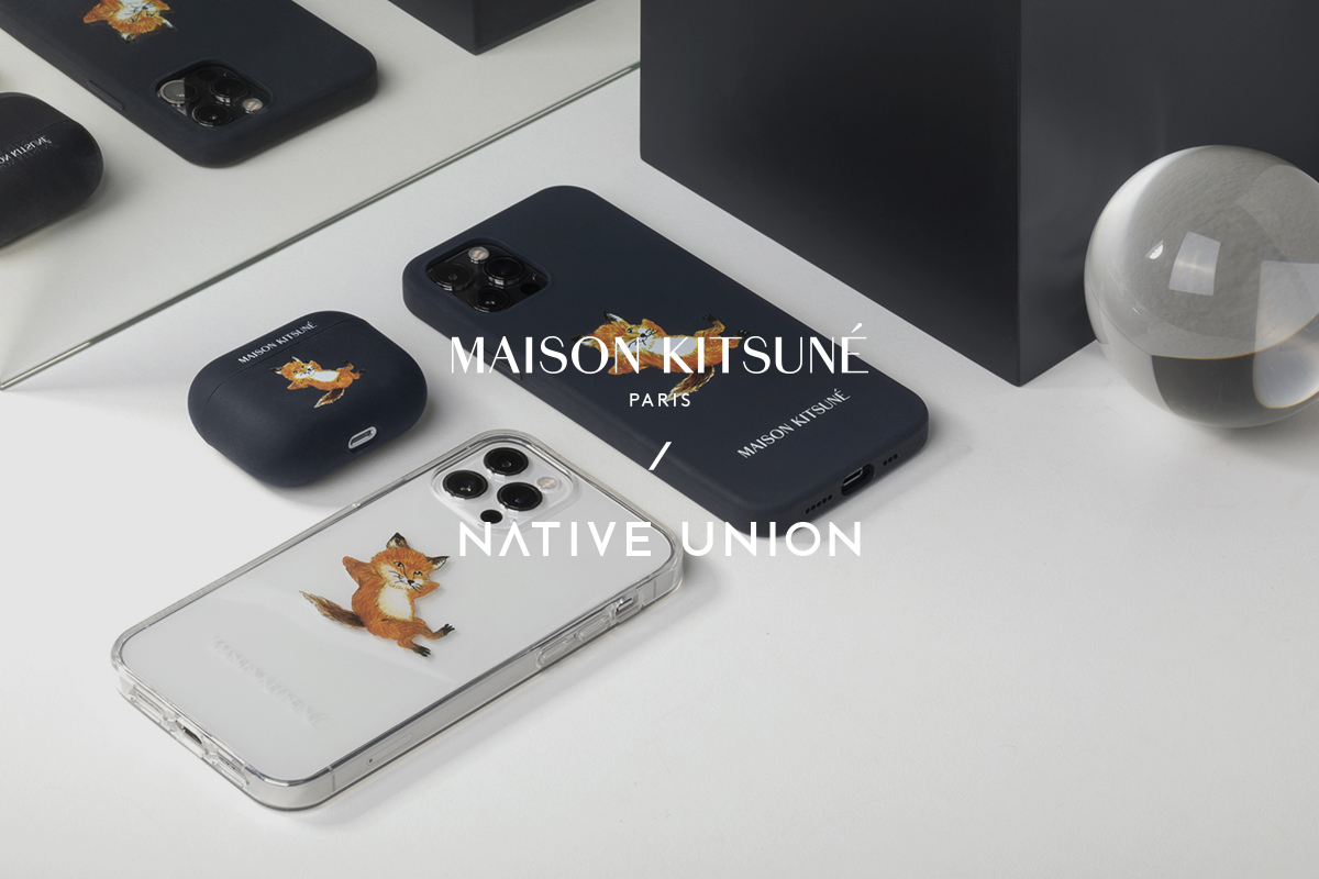 MAISON KITSUNE x NATIVE UNION 2nd メゾンキツネ×ネイティブユニオン第2弾