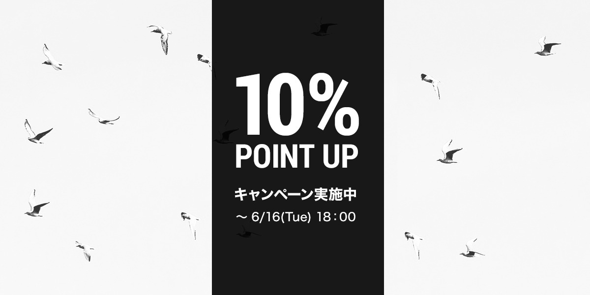 10%ポイントキャンペーン
