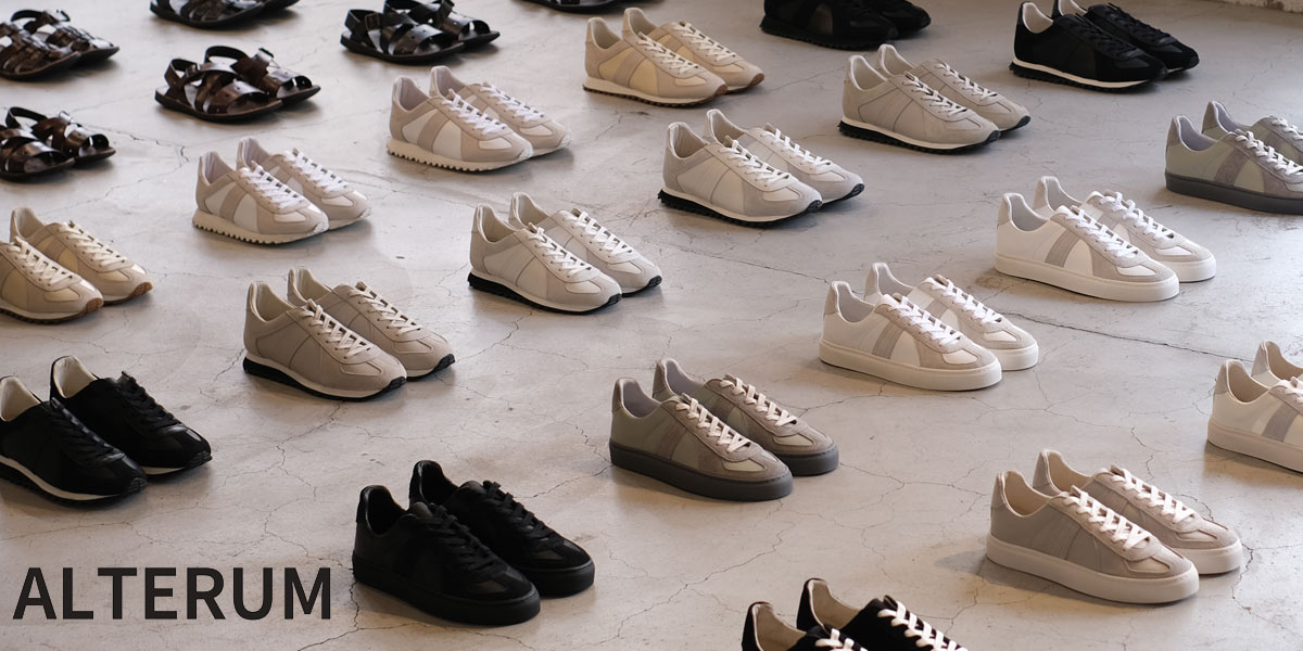 ALTERUM オルタム スニーカー ジャーマントレーナー