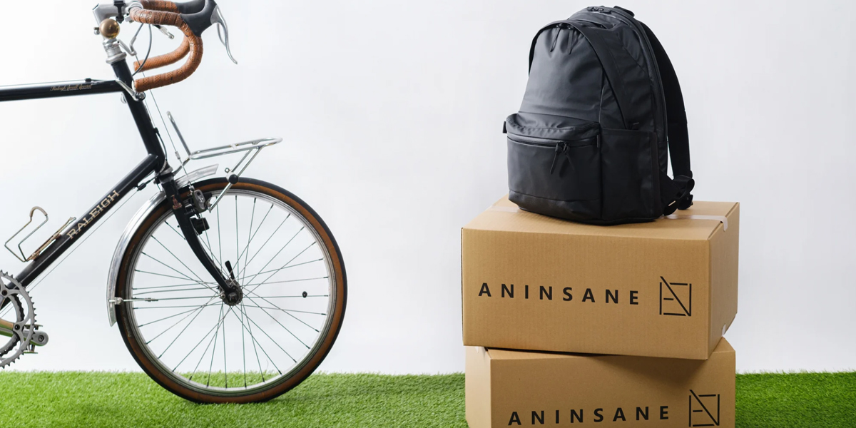 ANINSANE アンインセイン 自転車乗りにも最適なバッグ
