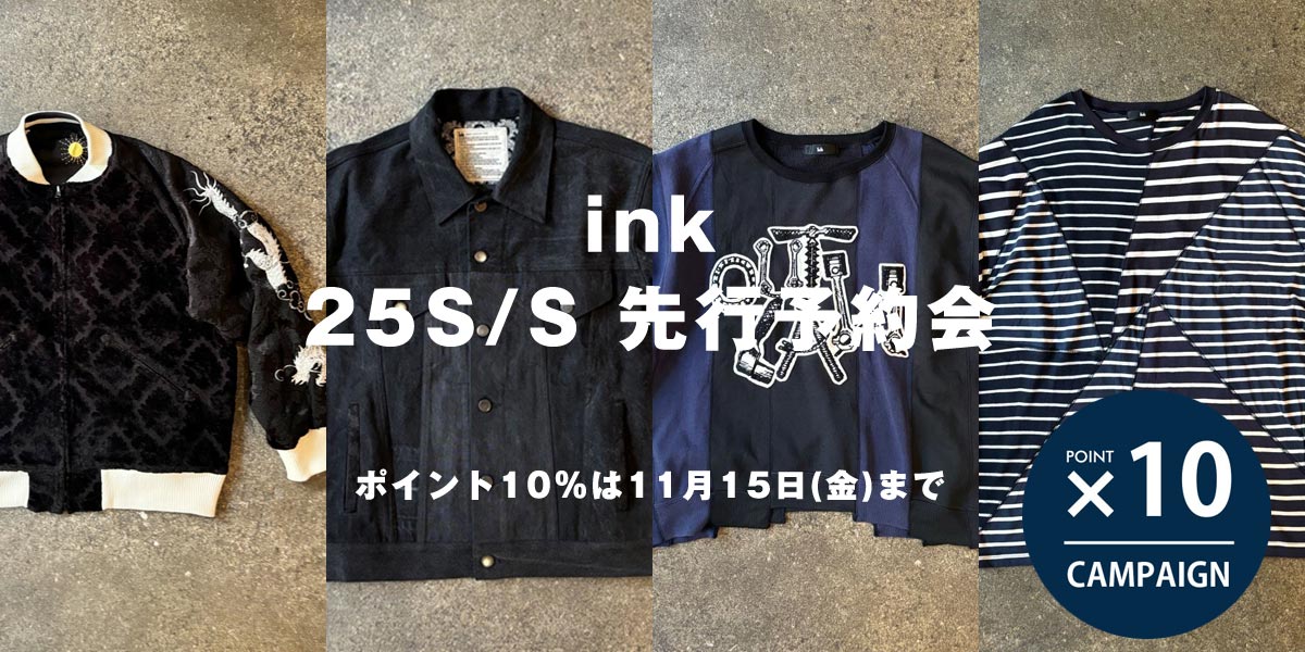 ink インク ブランド 洋服 ブランドロゴ