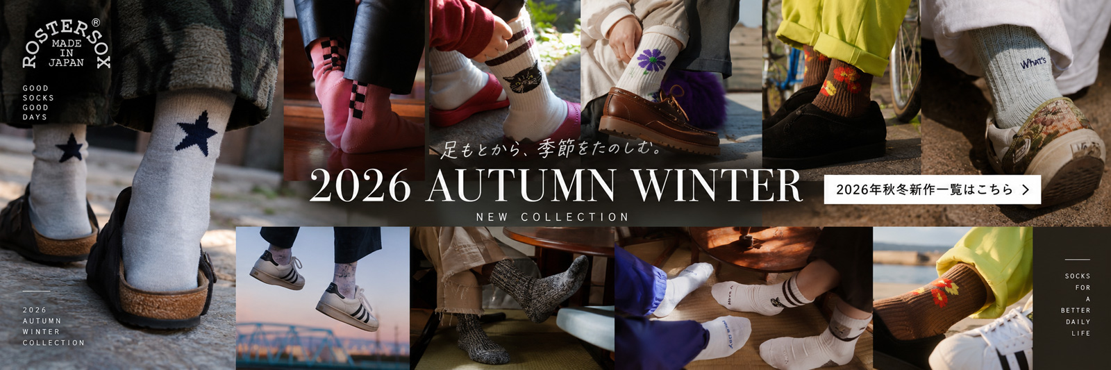 ROSTER SOX ロスターソックス