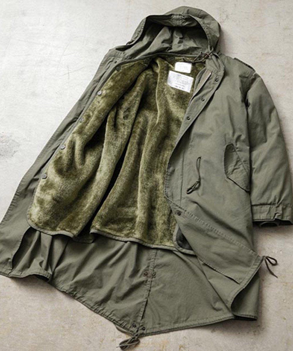 ミリタリーアイテム モッズコート