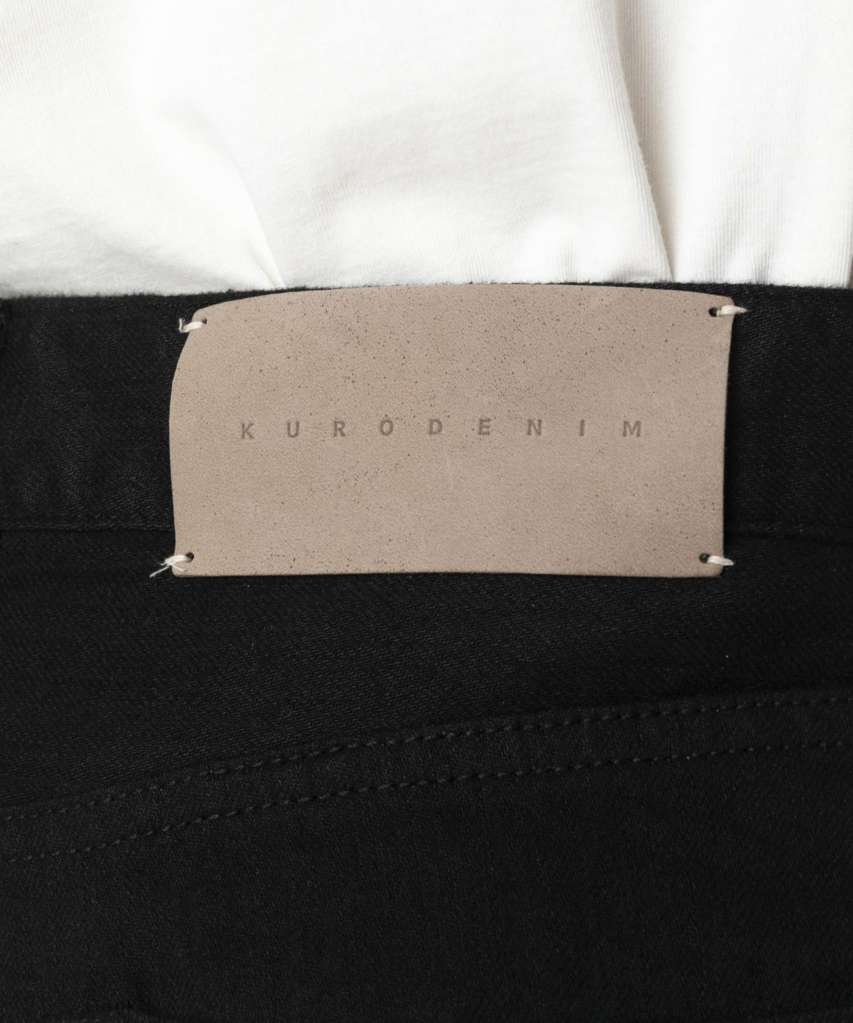 KURO クロ モンスターストレッチデニム  ジーンズ パンツ Helvetica ヘルベティカ ヘルベチカ 黒 ブラック