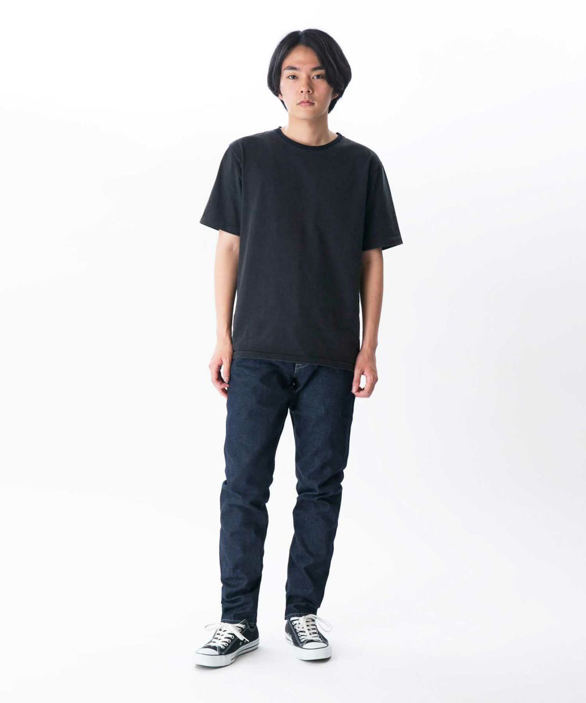 KURO クロ Giocatore ジョカトーレ ワンウォッシュ リジット デニム ジーンズ ストレート インディゴ