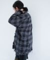 Varde77 バルデ77 傷だらけ ネルシャツ