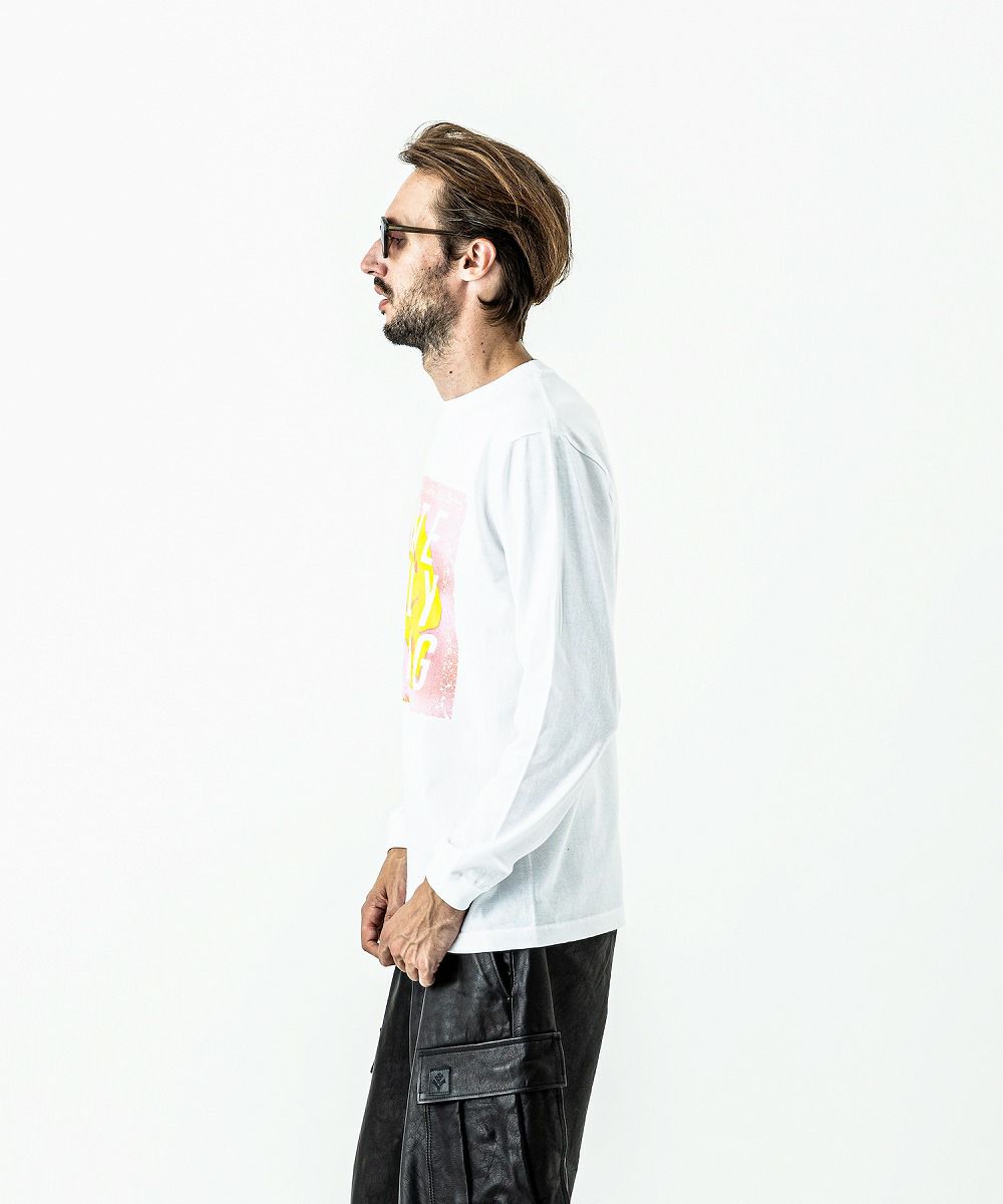 ACANTHUS×NOTHING グラフィック長袖Tシャツ