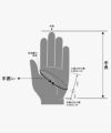 手袋 グローブ サイズ計測方法