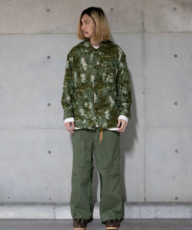 Varde77 バルデ77 ムラ染めシャツ