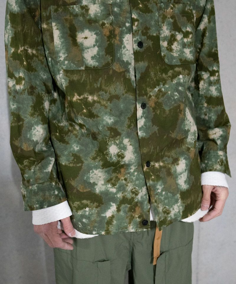 Varde77 バルデ77 ムラ染めシャツ