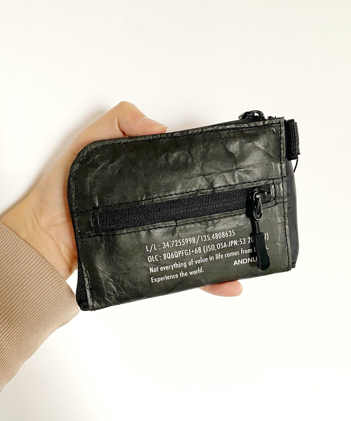 ANDNUT アンドナット 財布 ウォレット 黒 ブラック