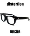 EFFECTOR エフェクター 黒縁眼鏡 メガネケース