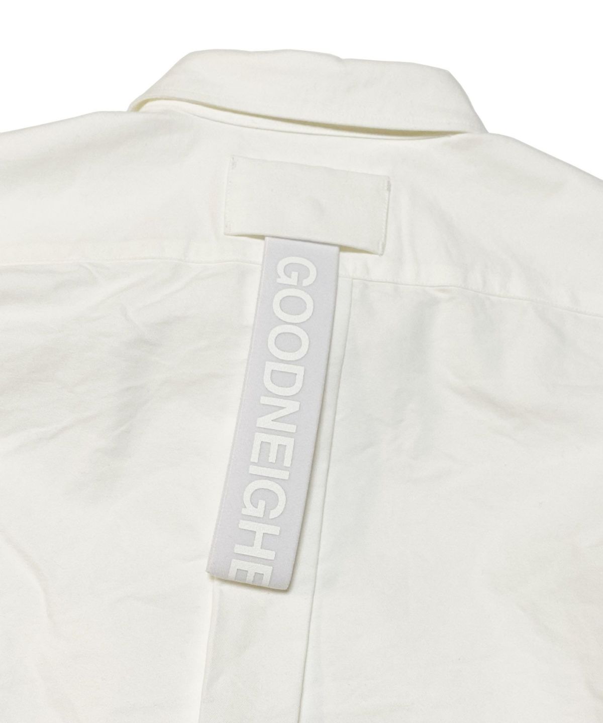 GOODNEIGHBORS SHIRTS グッドネイバーズシャツ オックスフォードシャツ 白シャツ 厚地 ブランド