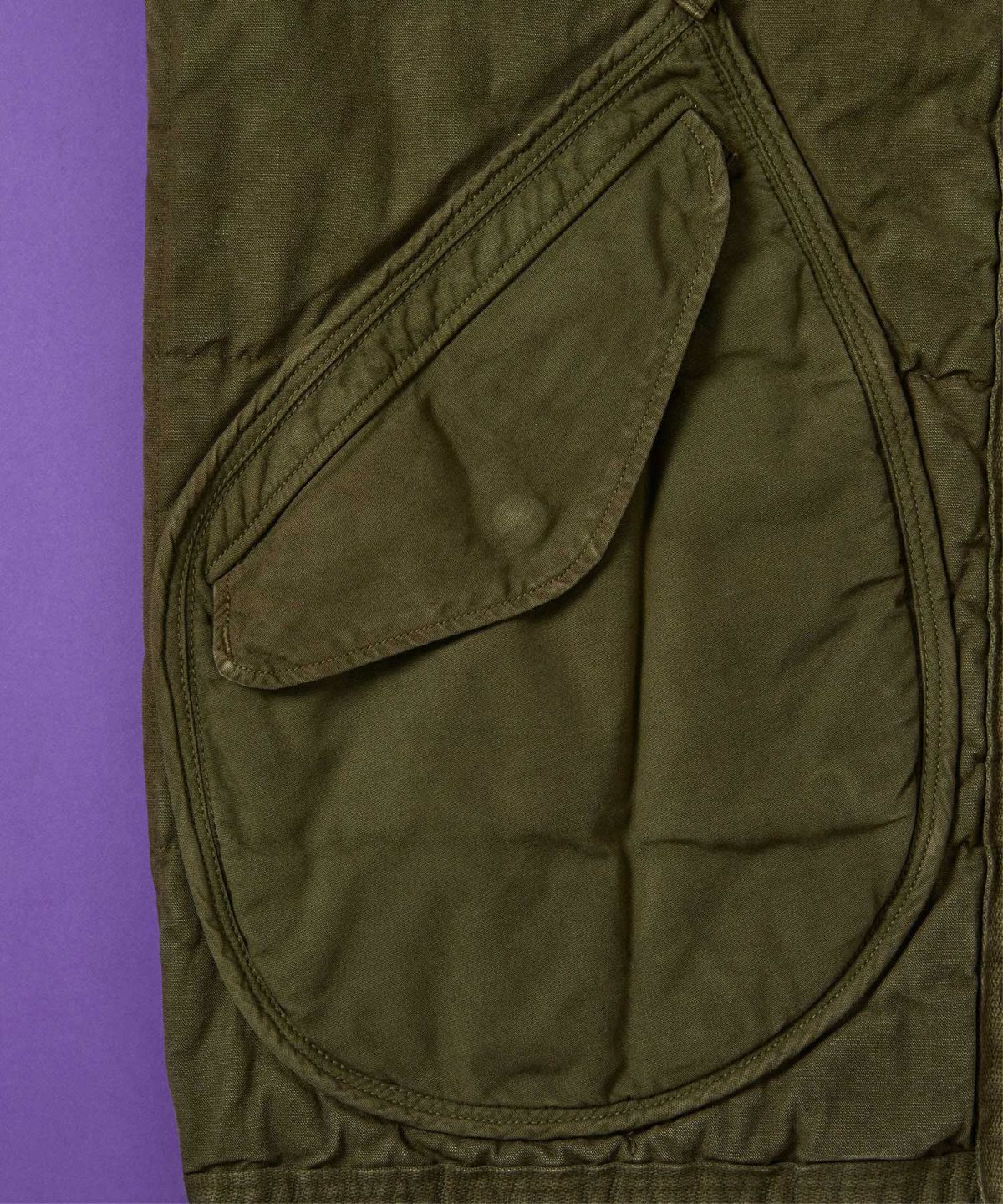 MARU SANKAKU PEKE フィールド羽織りベスト