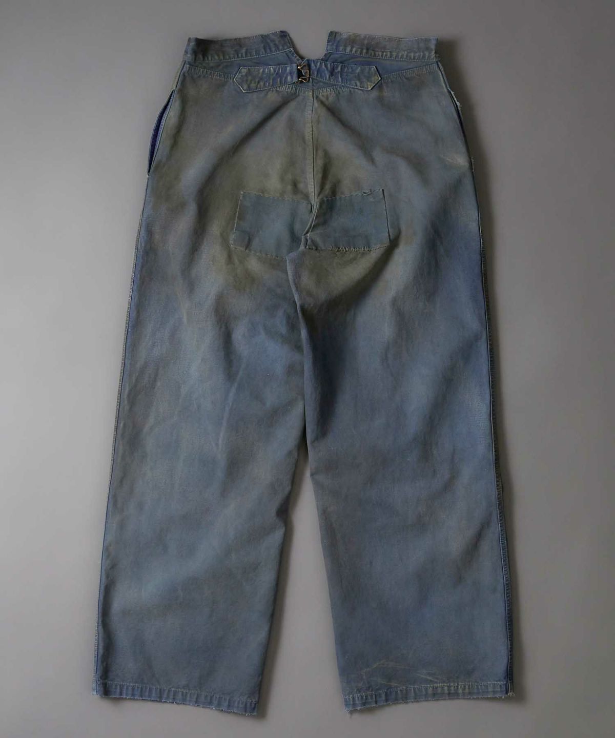 MARU SANKAKU PEKE マルサンカクペケ チノパンツ ユーズド加工 ミリタリーパンツ 汚し加工 ブランド