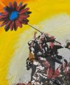 VDS 戦争と平和 キャンバスアート 油絵 張りキャンバス