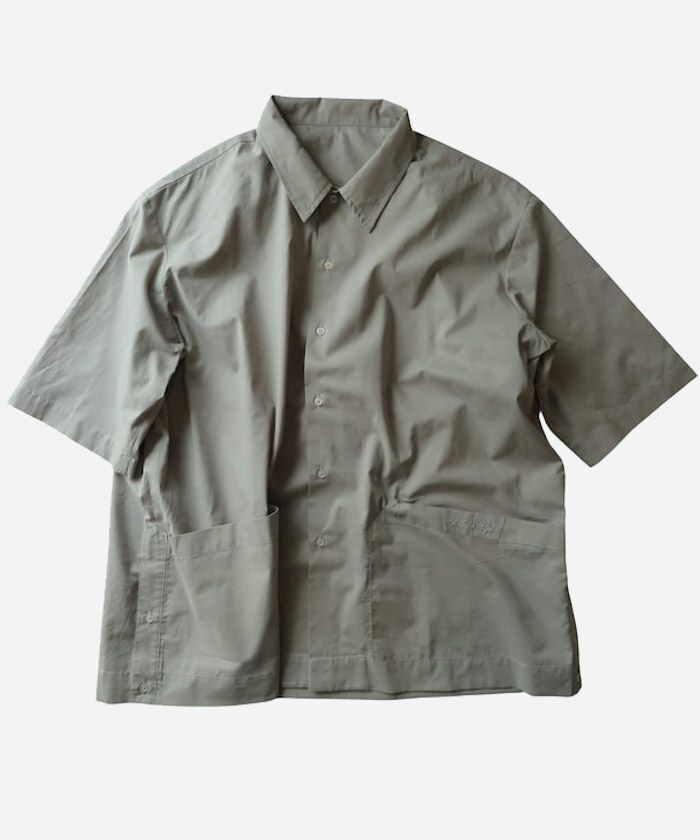 VOIRY キューバシャツ CB SHIRTS S/S スチールグレー