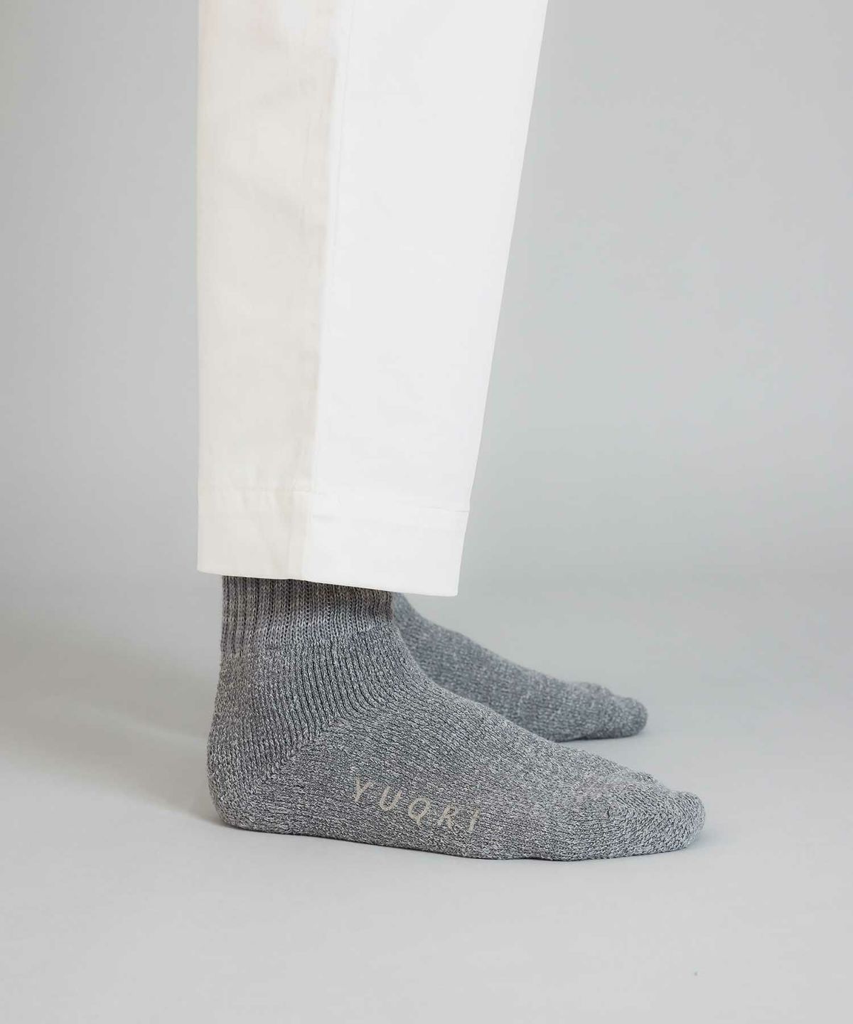 YUQRI ユクリ 靴下 ソックス メンズ レディース  comfy pile double rib