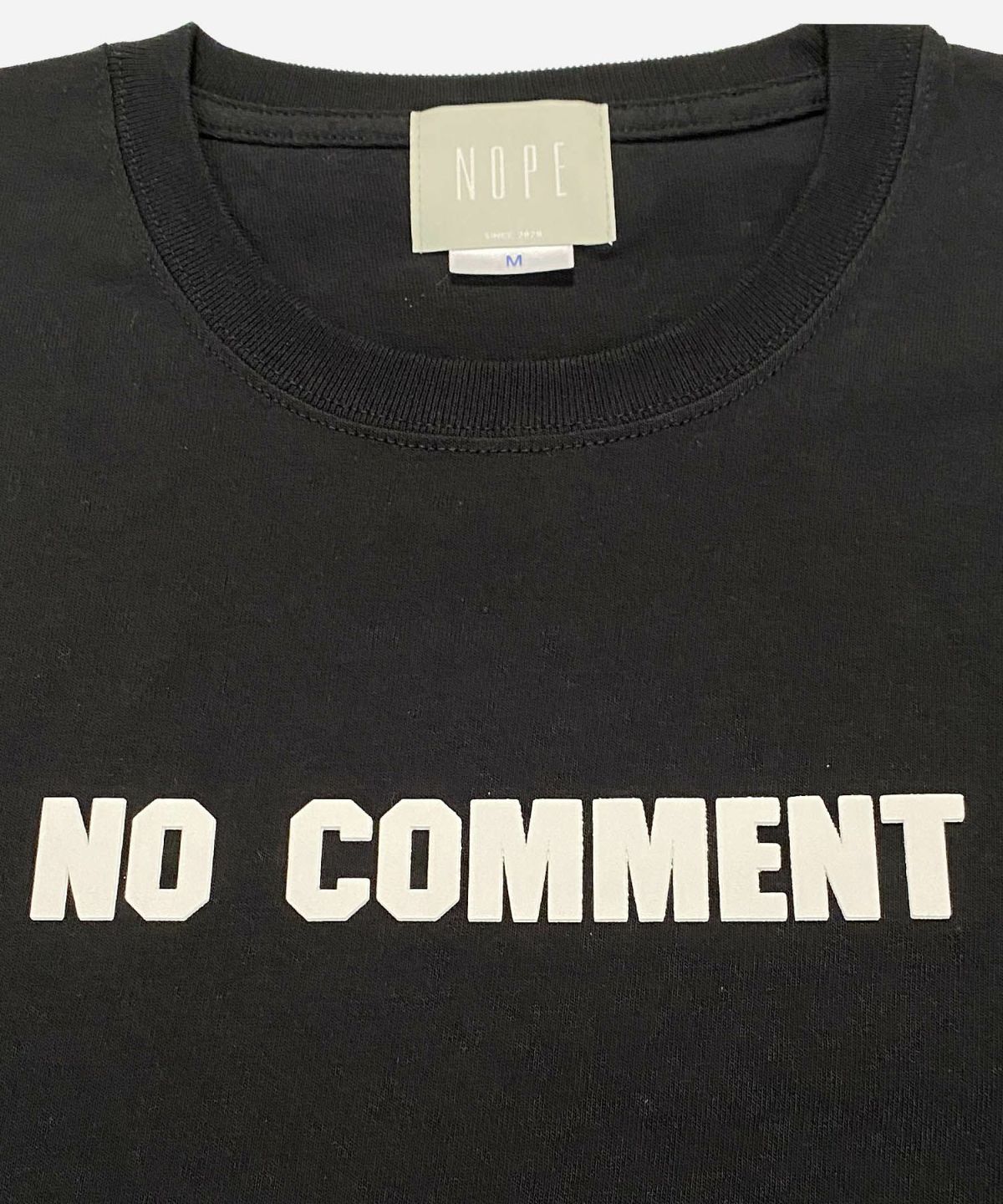 NOPE ノープ Tシャツ ノーコメント グラフィックTシャツ ブランド