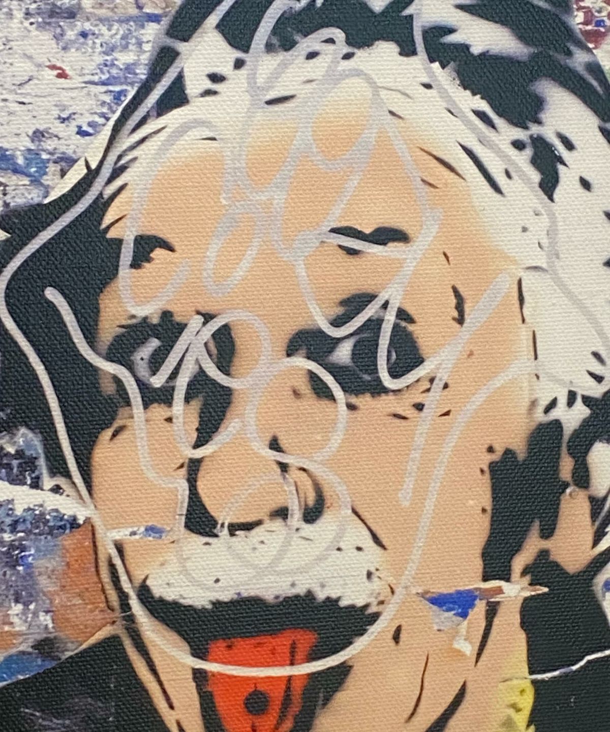 SK8easy スケージー アインシュタイン キャンパスアート