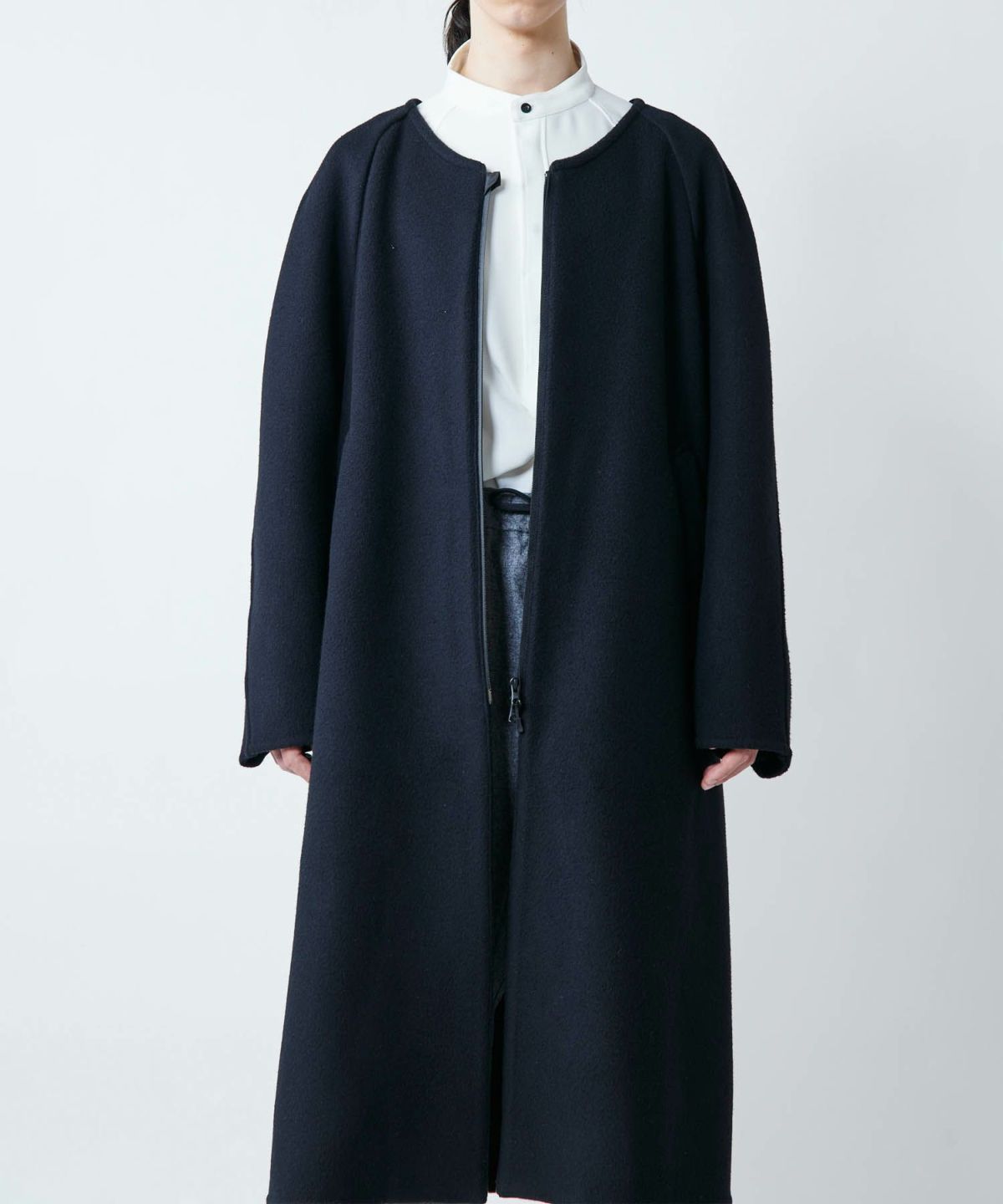 PRODUCT LAB プロダクトラボ ダブルフェイスノーコート ウール