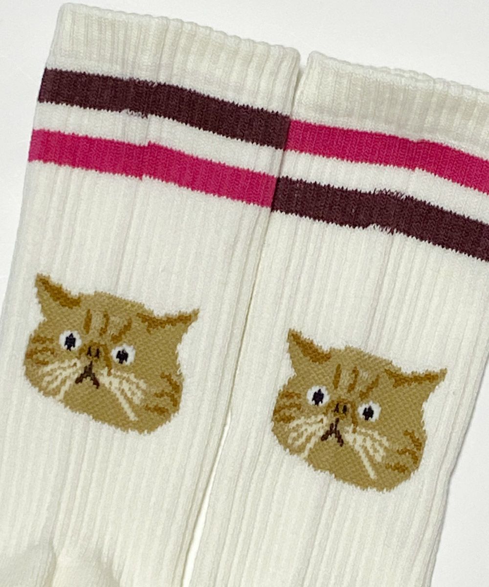 ROSTER SOX ロスターソックス 靴下 男性用 女性用 メンズ レディース ペアソックス 猫 キャット cat