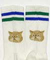 ROSTER SOX ロスターソックス 靴下 男性用 女性用 メンズ レディース ペアソックス 猫 キャット cat