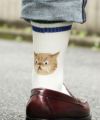 ROSTER SOX ロスターソックス 靴下 男性用 女性用 メンズ レディース ペアソックス 猫 キャット cat