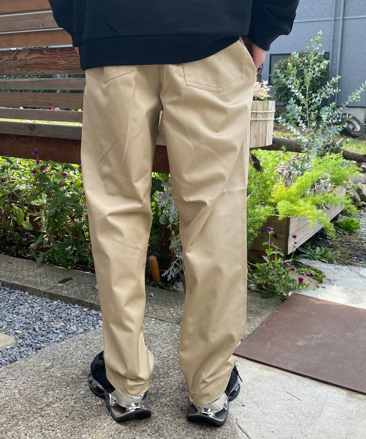 VDS イージーパンツ チノパンツ バーズアイ