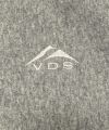 VDS ジップアップパーカー ブランド 杢グレー バーズアイ