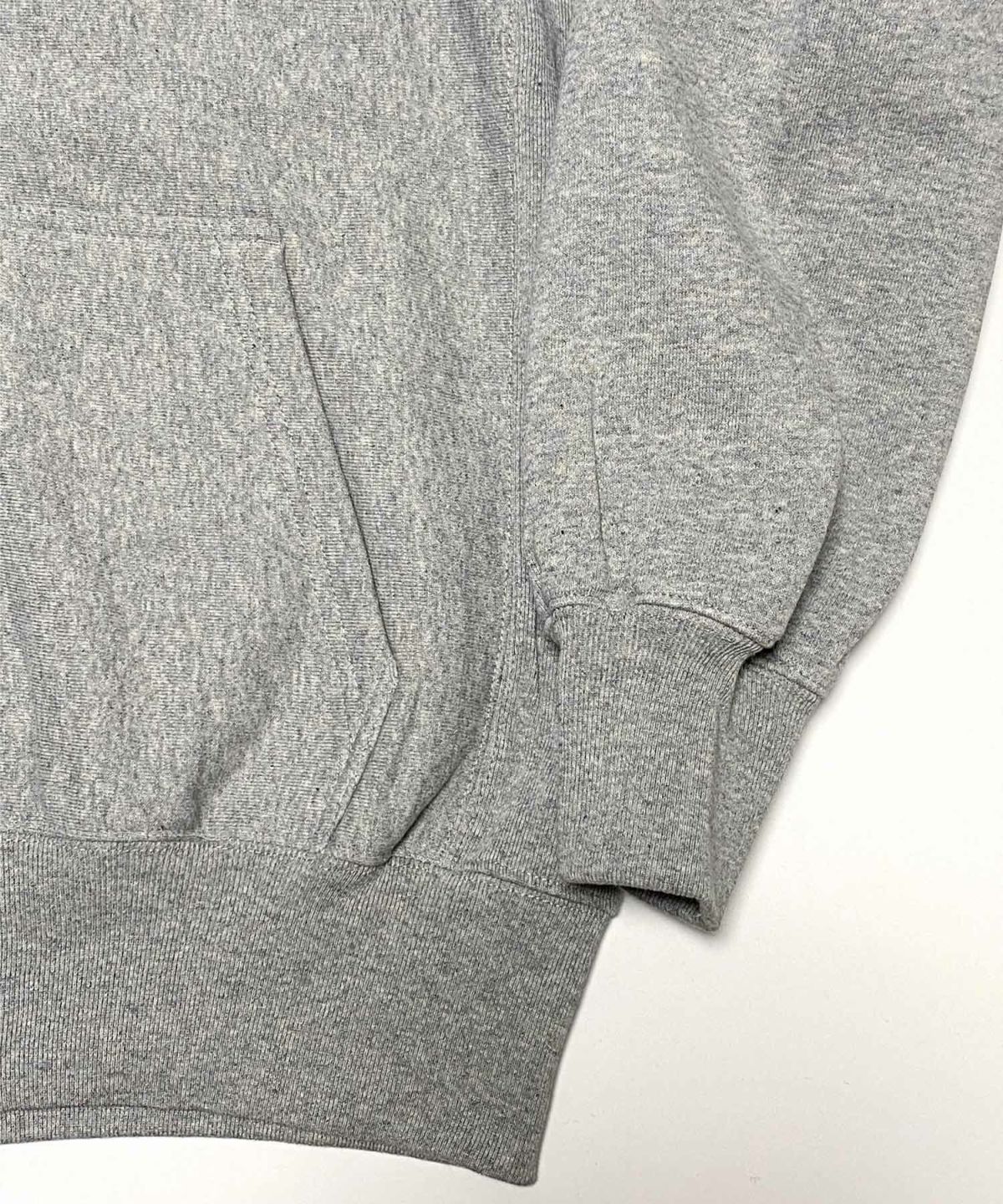 VDS ジップアップパーカー ブランド 杢グレー バーズアイ