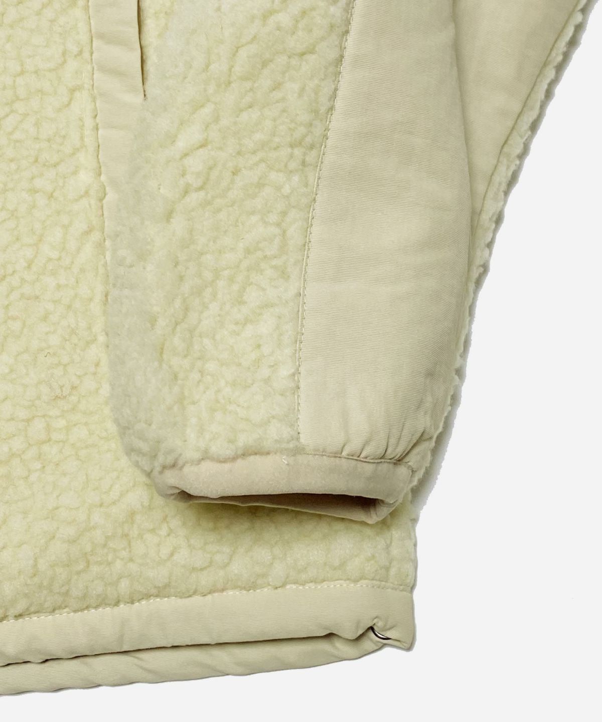 VDS スタンドボアジャケット バーズアイ ベージュ