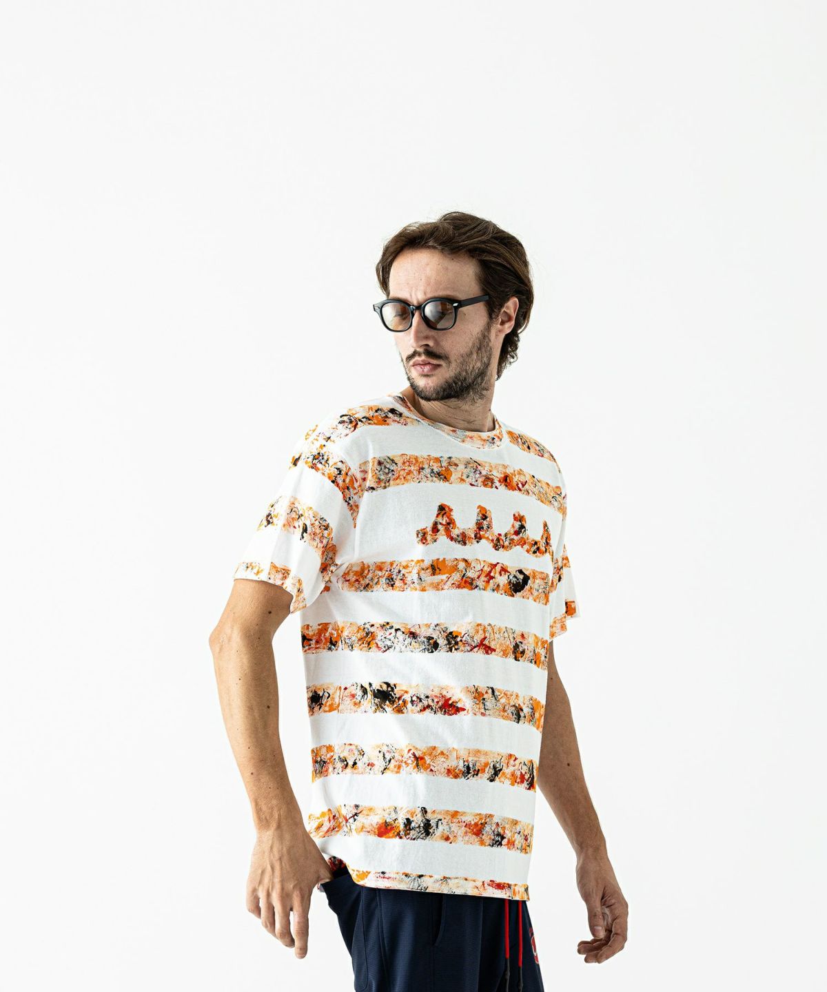 ACANTHUS アカンサス muta  Tシャツ ボーダー