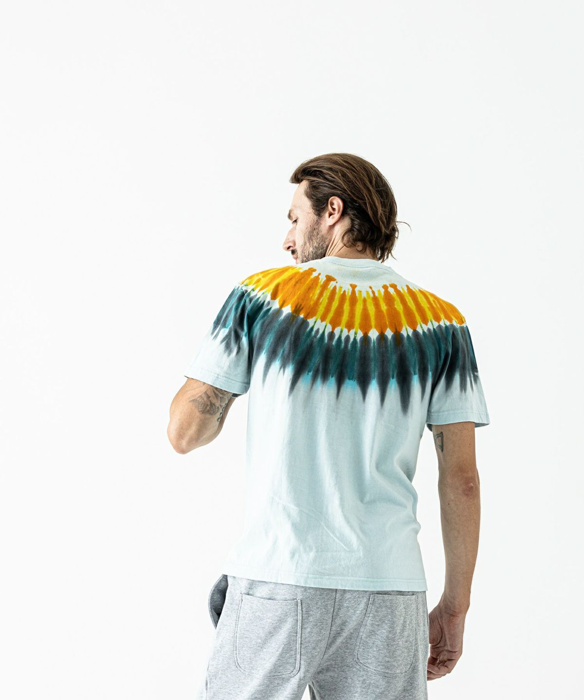 ACANTHUS アカンサス タイダイ ムラ染め Tシャツ