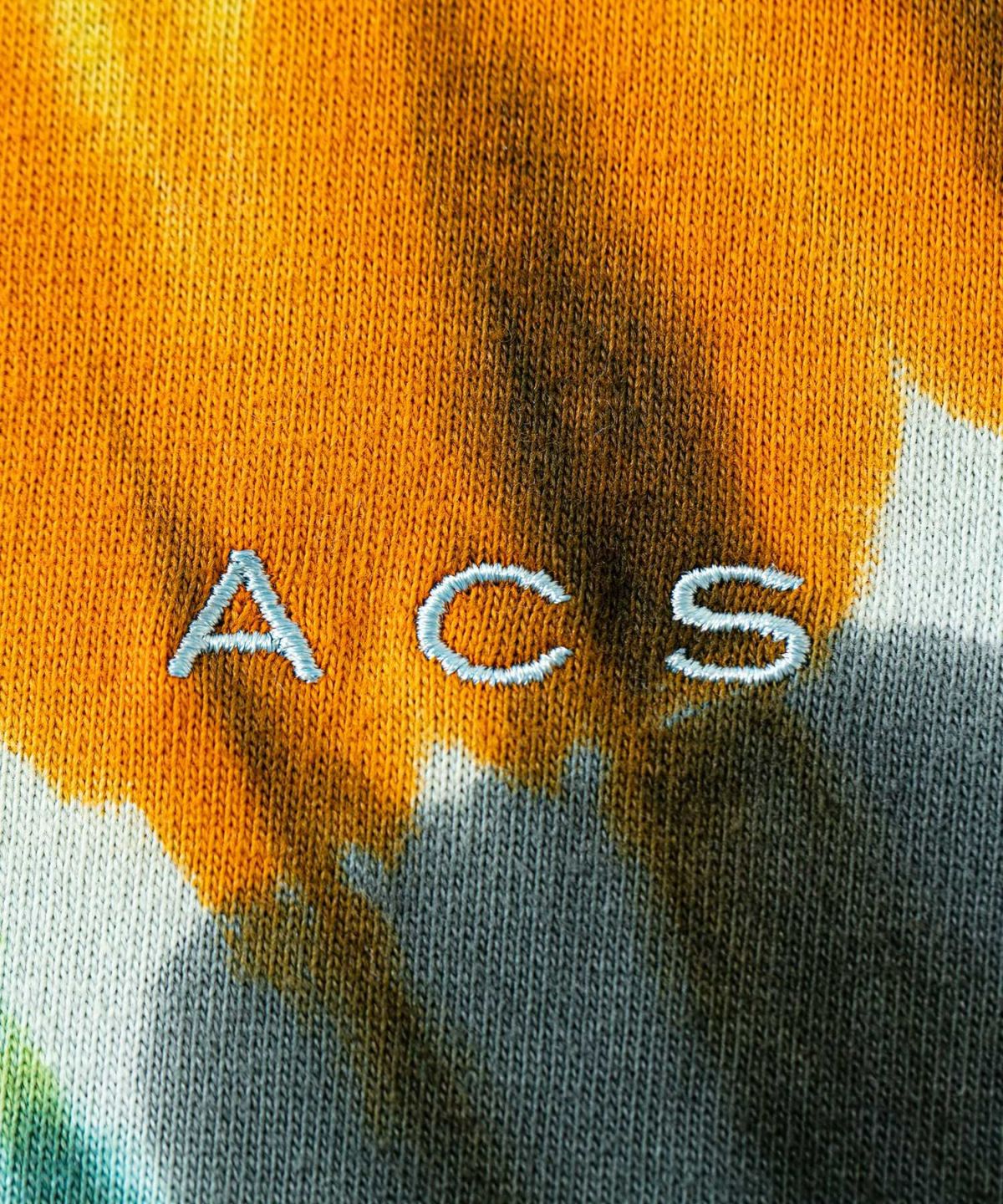 ACANTHUS アカンサス タイダイ ムラ染め Tシャツ
