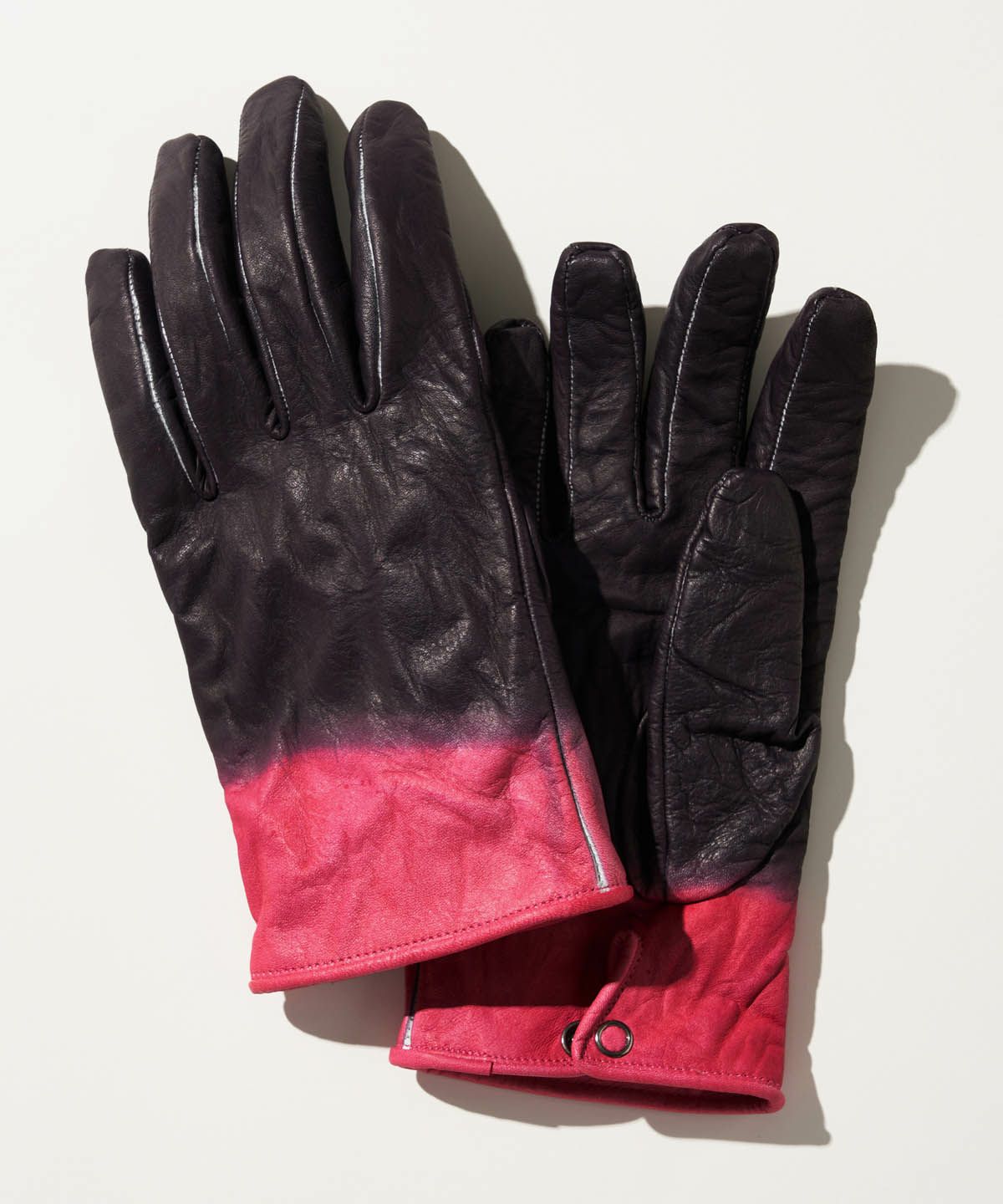 SoH 手袋 レザー グラデーション ツートーン ブランド レザーグローブ