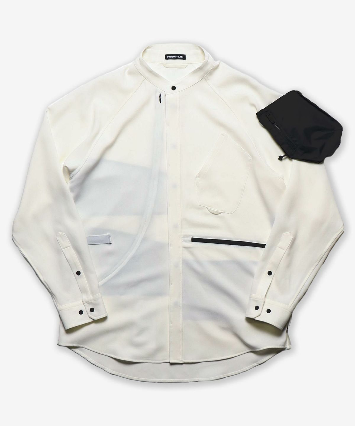 PRODUCT LAB プロダクトラボ オーバーサイズ バンドカラーシャツ PLS3S001