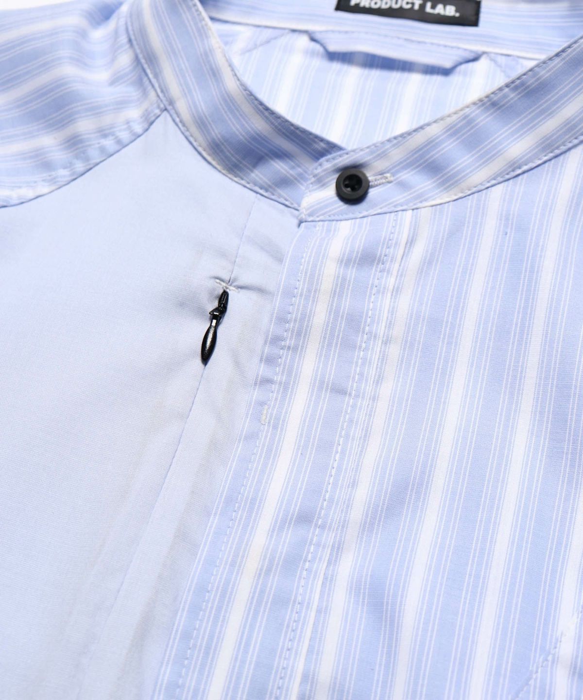 PRODUCT LAB プロダクトラボ リフラット ポプリン バンドカラーオーバーシャツ PLS3S003