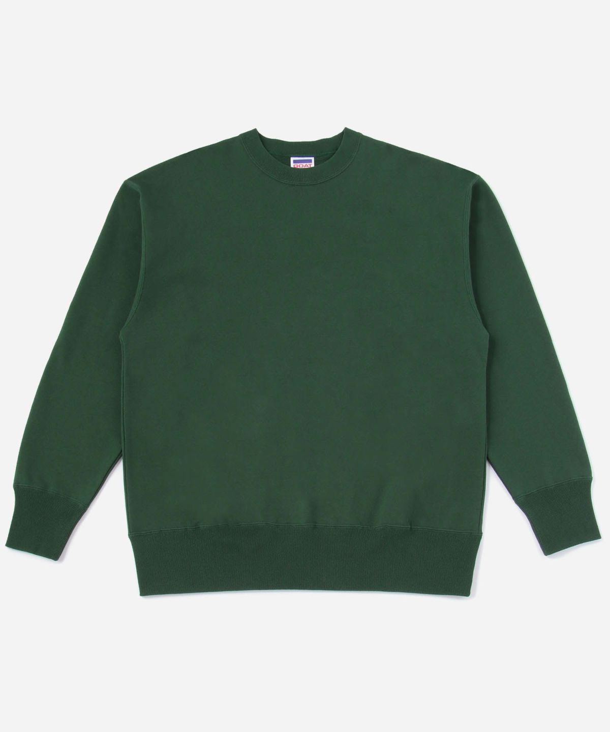 GOAT ゴート 裏パイルクルーネックスウェットカットソー トップス 