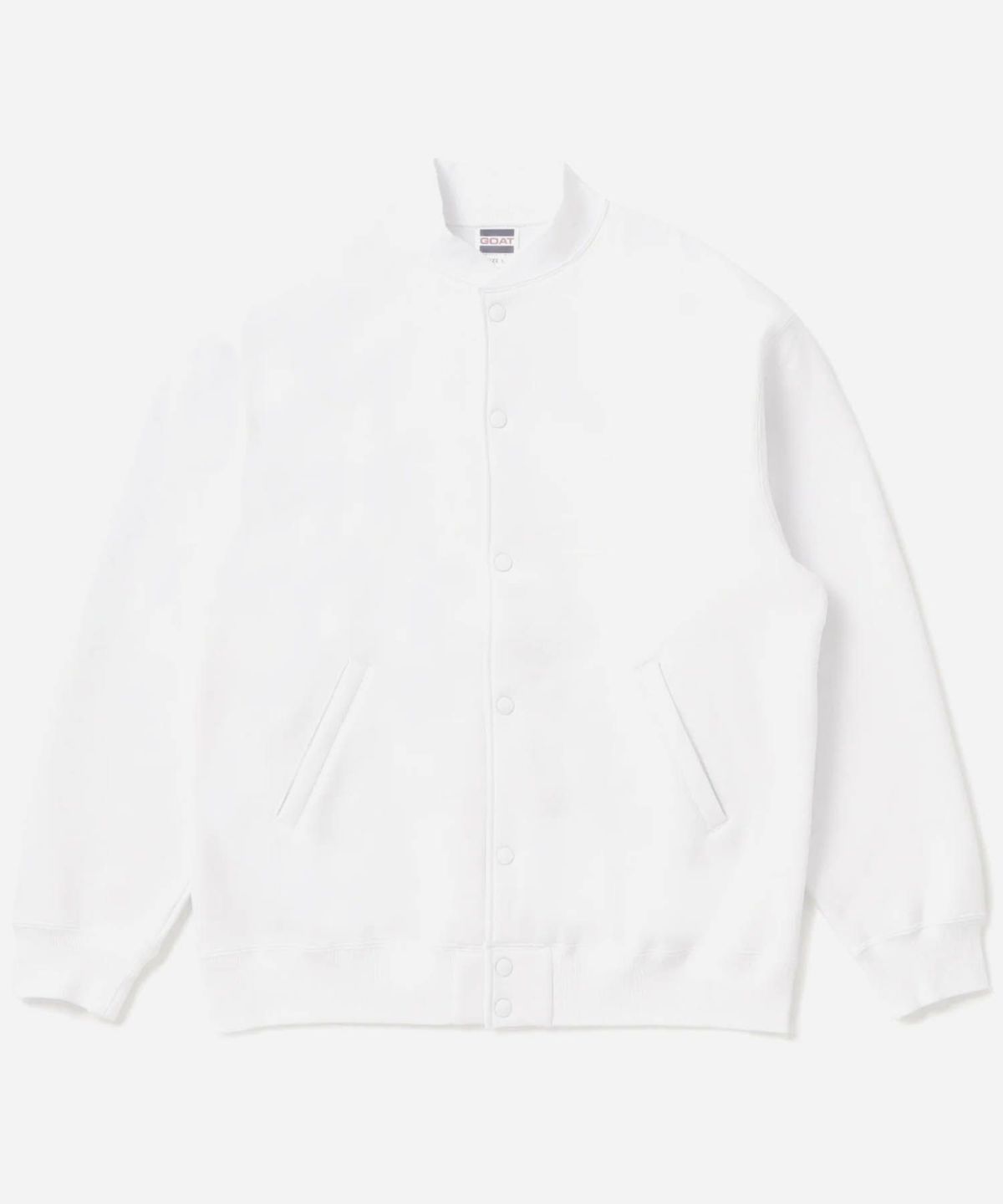 GOAT ゴート スウェットスナップジャケット ブルゾン スタジャン