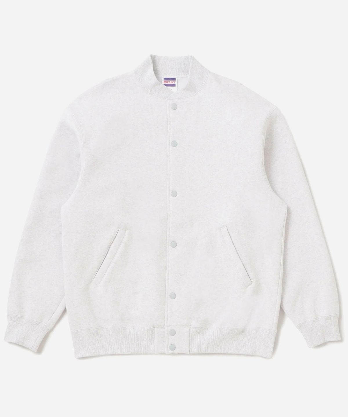 GOAT ゴート スウェットスナップジャケット ブルゾン スタジャン