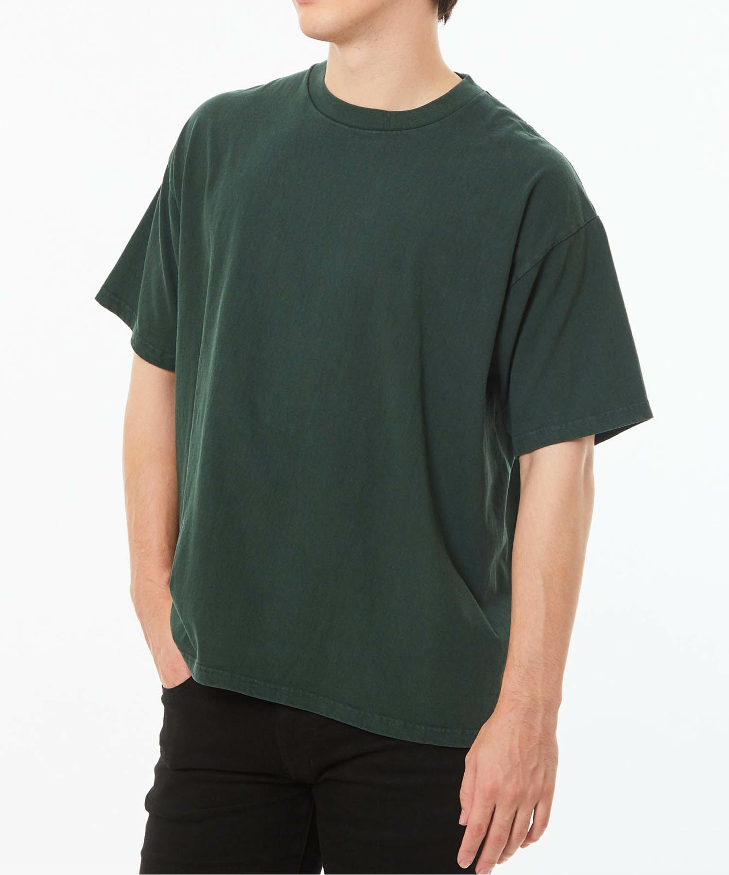 GOAT ゴート ピグメントダイ半袖Tシャツ 製品染め