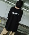 NOPE ノープ SILENCE NOISE サイレンス ノイズ 前後・表裏両方着られる リバーシブル 2way Tシャツブランド