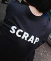 NOPE ノープ SCRAP BUILD スクラップアンドビルド 前後・表裏両方着られる リバーシブル 2way Tシャツブランド