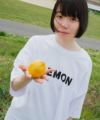 NOPE ノープ APPLE LEMON アップル レモン 前後・表裏両方着られる リバーシブル 2way Tシャツブランド