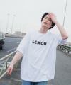 NOPE ノープ APPLE LEMON アップル レモン 前後・表裏両方着られる リバーシブル 2way Tシャツブランド