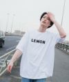 NOPE ノープ APPLE LEMON アップル レモン 前後・表裏両方着られる リバーシブル 2way Tシャツブランド