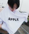 NOPE ノープ APPLE LEMON アップル レモン 前後・表裏両方着られる リバーシブル 2way Tシャツブランド