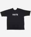 NOPE ノープ LOVE HATE ラブ ヘイト 前後・表裏両方着られる リバーシブル 2way Tシャツブランド